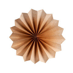  coffee filter paper fold transparent background