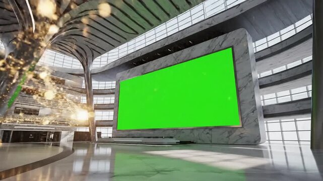 Indoor architectural interior bloom scene 3 with architectural interior bloom effect indoor style featuring cinematic, 4k, stock