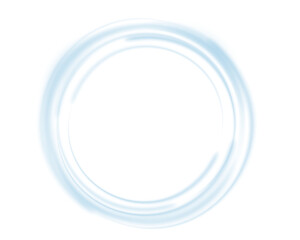 Magic ring, realistic energy flare halo ring. Abstract light effect. Vector illustration.	