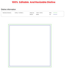 square picture frame dieline template box dieline die lines packaging custom dieline  box cardboard box dieline pizza box dieline printable product packaging layout,