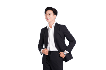 Confident Professional: An astute and composed individual, radiating confidence and professionalism, poses against a stark backdrop, conveying authority and approachability. 