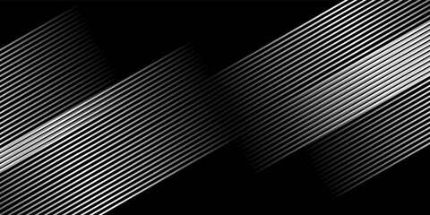 Slant line halftone gradation texture. Fading diagonal stripe gradient background. Black oblique pattern backdrop. Vanishing thin parallel line wallpaper for overlay