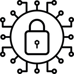 Cyber security concept representing protection of digital systems, data, and networks from online threats