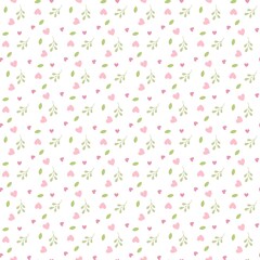 Valentines seamless background 