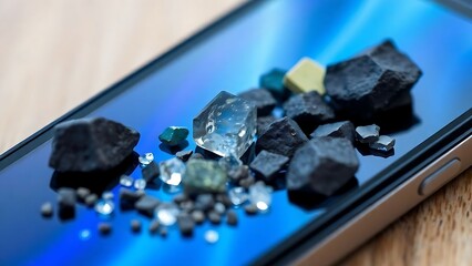 A rare earth minerals