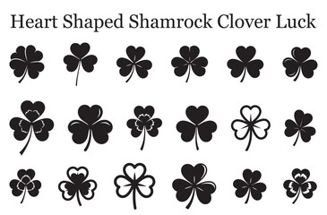 Heart Shamrock SVG Bundle