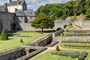 Ville de Vannes dans le d&eacute;partement du Morbihan en Bretagne - France