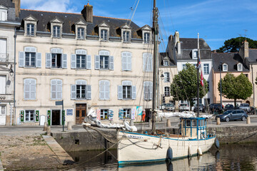 Ville de Vannes dans le d&eacute;partement du Morbihan en Bretagne - France