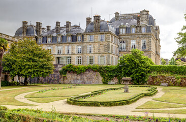 Ville de Vannes dans le d&eacute;partement du Morbihan en Bretagne - France