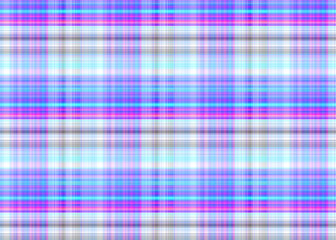 Vibrant Blue and Pink Plaid Grid Texture
