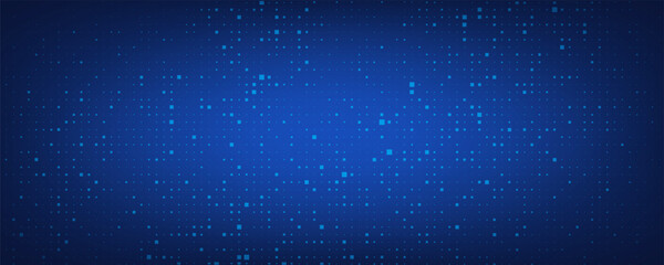 Fototapeta premium The abstract halftone background consists of different dots.