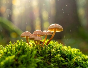 Nature and mountains and sea