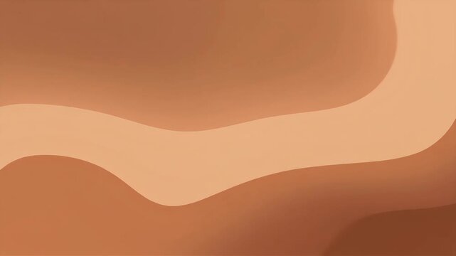 Mastercrafted warm abstract with flowing organic layers in earthy beige and terracotta tones, creating a calm, elegant background for luxury branding, wellness, lifestyle, and modern design.