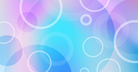 Modern circles web  background, Web banner
