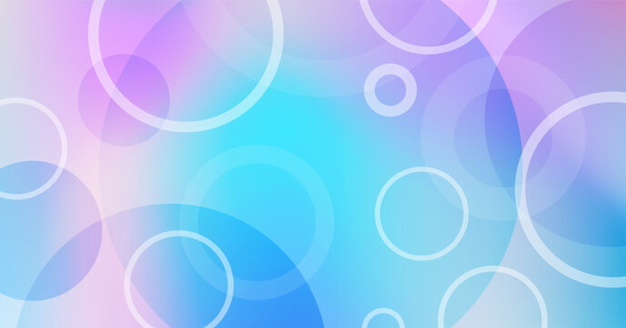 Modern circles web  background, Web banner