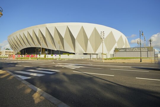 Moulay El Hassan Stadium Rabat Morocco, hosting the Football African Cup (Afcon) games