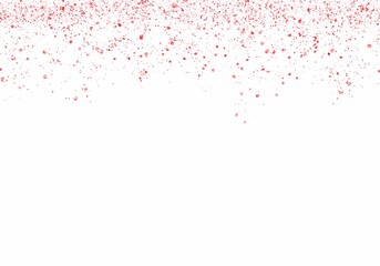 Obraz premium Abstract Luxury Red Glitter Sparkle Patterns Collection on White Background