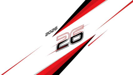 Dynamic number 26 design