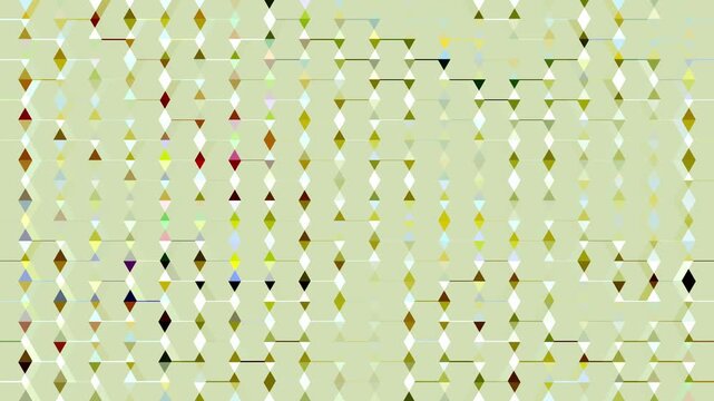 abstract stripe background with triangles, seamless pattern loop with smooth brightness flow