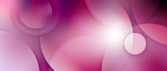 purple geometric abstract background overlap layer on bright space with circles effect decoration