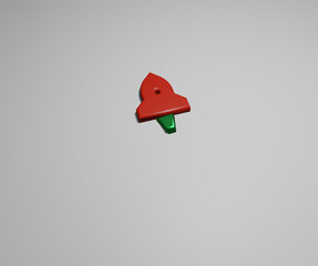 bird house on white background