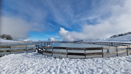 anilio ski cente greece snow winter