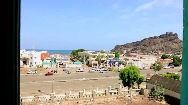 06-05-2025 shoting in Aden City in Yemen, Aden is a port city located in Yemen in the southern part of the Arabian peninsula, on the north coast of the Gulf of Aden
