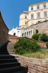 Obraz premium The town of Mikulov in the Czech Republic