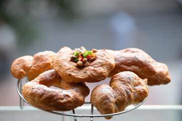 Nutritious Cheese Whole Wheat Bread for Breakfast