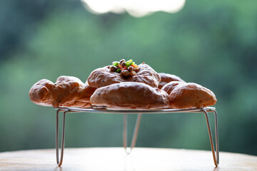 Nutritious Cheese Whole Wheat Bread for Breakfast