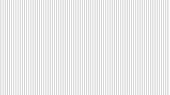Seamless pattern of vertical black lines on transparent background