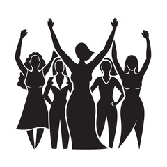 Fototapeta premium International Womens Day Diverse Female Forms Poster