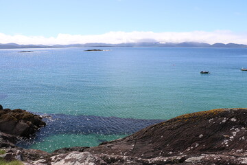 Le Ring of Kerry, en Irlande, l'un des itin&eacute;raires les plus c&eacute;l&egrave;bres au monde pour ses paysages c&ocirc;tiers