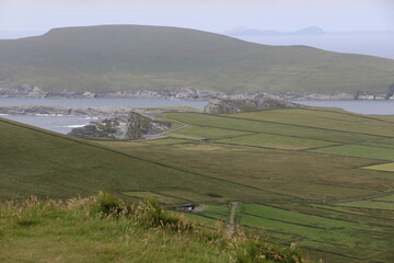 Le Ring of Kerry, en Irlande, l'un des itin&eacute;raires les plus c&eacute;l&egrave;bres au monde pour ses paysages c&ocirc;tiers