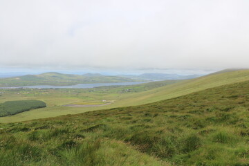 Le Ring of Kerry, en Irlande, l'un des itin&eacute;raires les plus c&eacute;l&egrave;bres au monde pour ses paysages c&ocirc;tiers