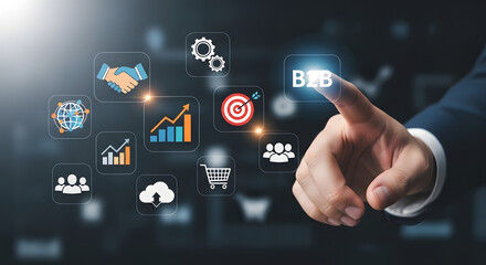 B2B Business &ndash; Professional Corporate Partnership and Enterprise Concept