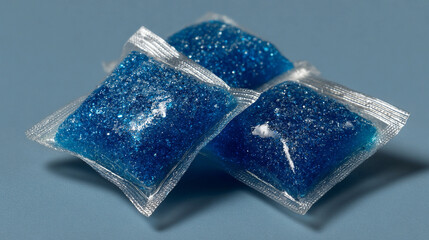 Eco-desiccant packets designed with renewable moisture-absorbing compounds providing stable humidity control for industrial packaging, laboratory storage, and clean-tech environments