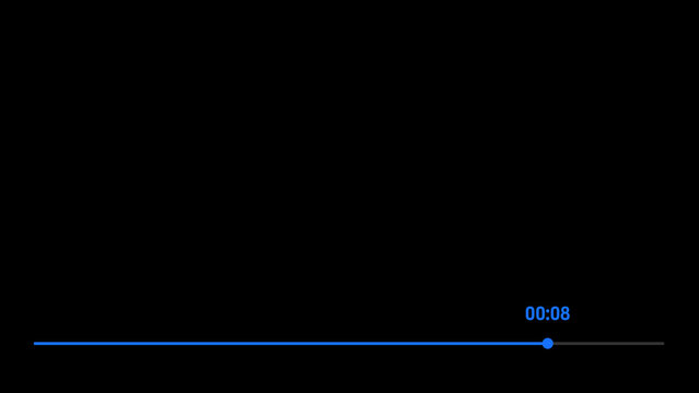 Timer Line 10 Sec Count Up