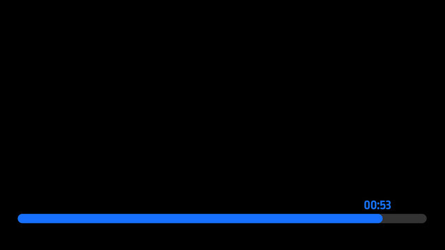 Timer Line 60 Sec Count Up
