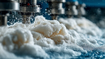 Eco-foam elimination sprays formulated with environmentally compatible anti-foaming agents providing rapid foam reduction in industrial processing, laboratory operations, and clean-tech equipment