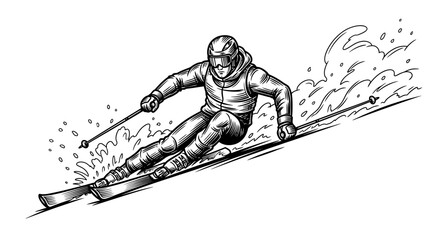 Snowboarder Jumping High on a Snowy Winter Slope © Yusuf