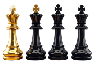 Chess png, Chess png transparent images, Golden chess and black chess images, chess