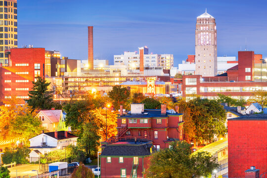 Ann Arbor, Michigan, USA Town Skyline 3008