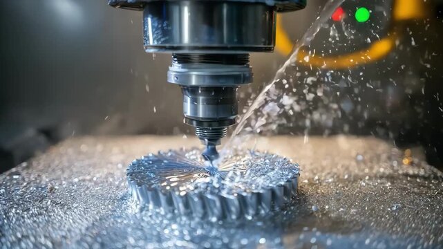 Closeup of a precision machine applying a diamond coating on a blade edge enhancing durability and wear resistance in industrial cutting tools.