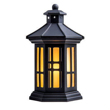 Patio Lantern isolated on transparent background