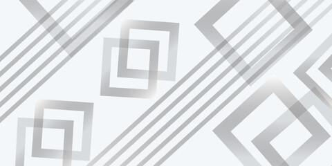 Fototapeta premium white and gray abstract background modern design vector illustration