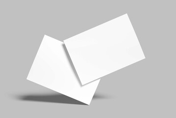 A5 Landscape Mockup Design Blank