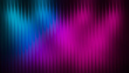 Abstract vibrant wave pattern with shades of blue and pink creating a visually striking background for creative projects and designs, perfect for use in digital art and multimedia presentations © Muin