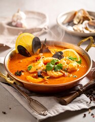 Cataplana de marisco con sabores de la cocina portuguesa