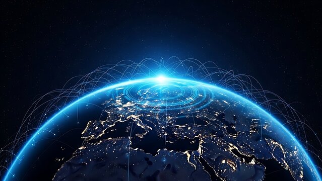 Global network connectivity - Powered by Adobe